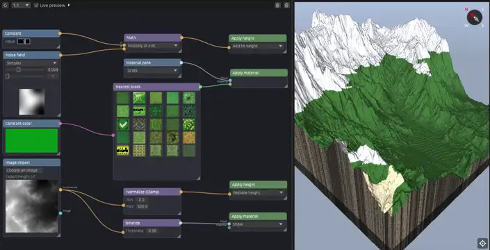 Node editor